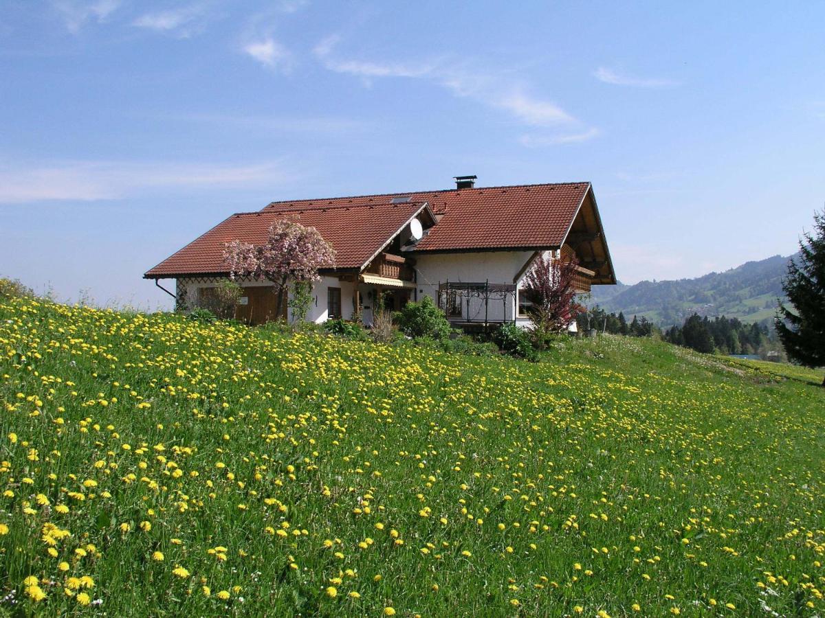 Ferienwohnungen Pension Sonnblick Krumbach  Bagian luar foto