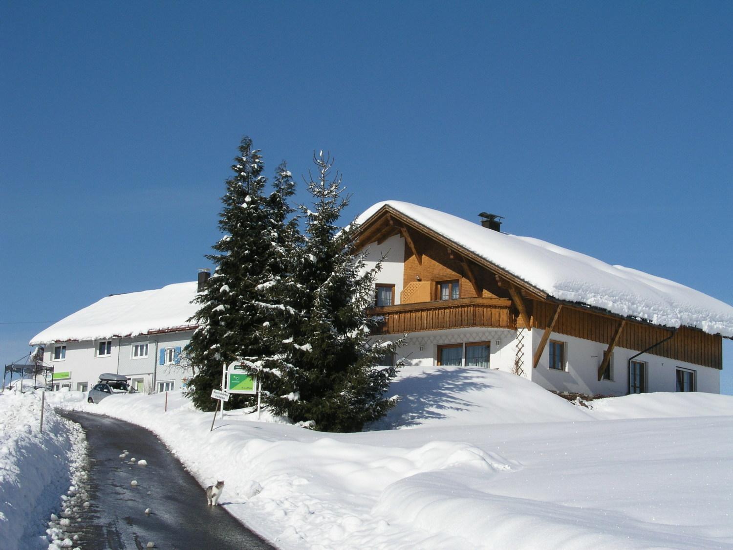 Ferienwohnungen Pension Sonnblick Krumbach  Bagian luar foto