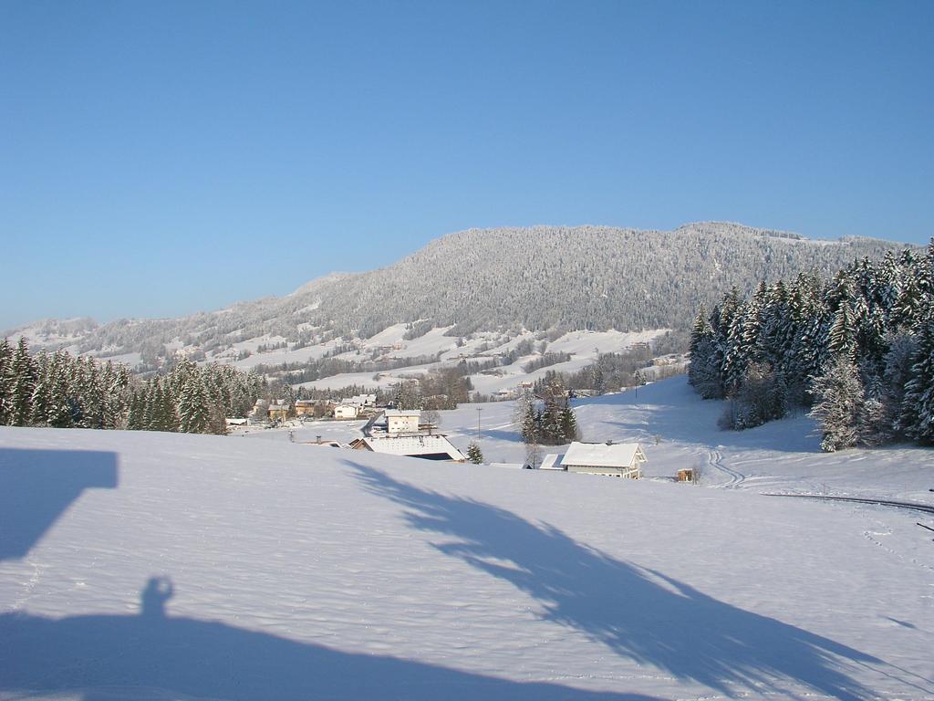 Ferienwohnungen Pension Sonnblick Krumbach  Bagian luar foto